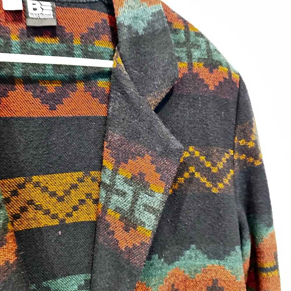 Vintage Basic Edition Wool Southwestern Blazer - image 4